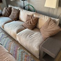 `Divano Giellebi Library Maxi + Pouff – Milano