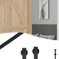 Porta tipo fienile con kit completo