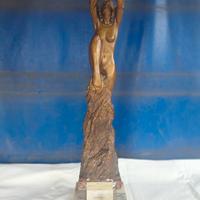 statua trofeo in bronzo 