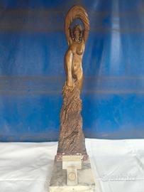 statua trofeo in bronzo 