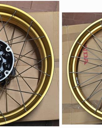 Coppia cerchi ant e post Africa Twin 1100 tubeless