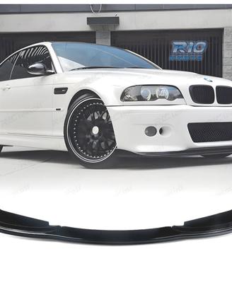 SPOILER LIP BMW E46 98-07 LOOK M3 NERO LUCIDO