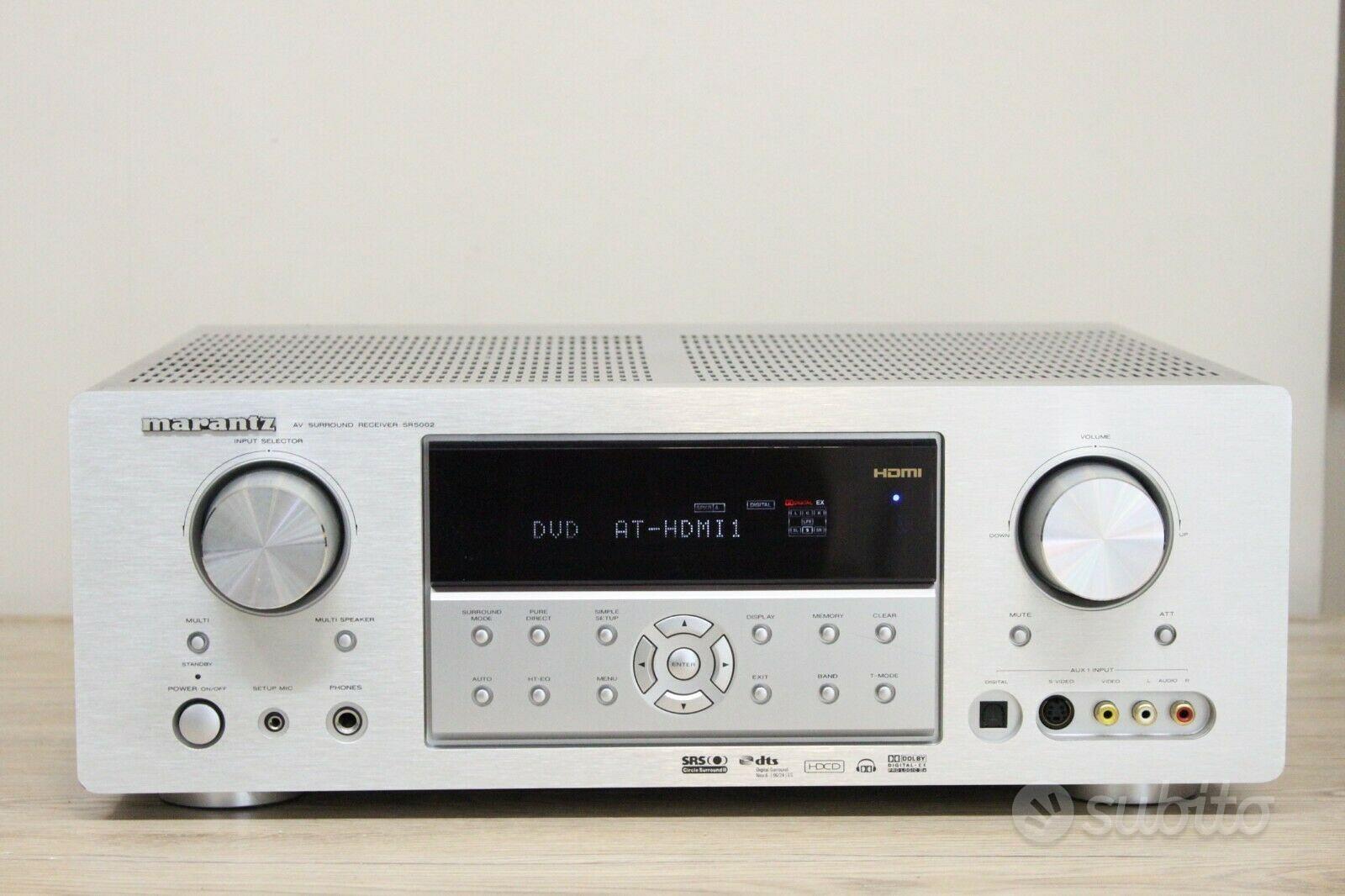 AMPLIFICADOR - SINTONIZADOR Radio Marantz Sr5000 Hi-Fi 5.1 Home Cinema EUR  139,99 - PicClick ES