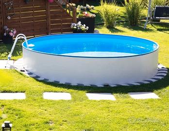 Piscina rigida fuori terra diametro 4,5 mt