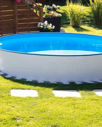 Piscina rigida fuori terra diametro 4,5 mt