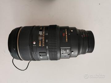 Obiettivo Nikon Nikkor 80-400 mm
  