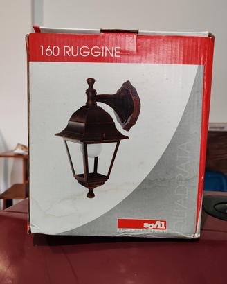 Applique per esterno Sovil 160 ruggine