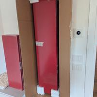 Pensile bagno colore rosso 1 anta apertura da dest