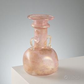 Vaso in Vetro Scavo Murano - Anni 70