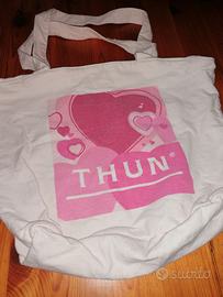 Borsa THUN tela bianca per spesa