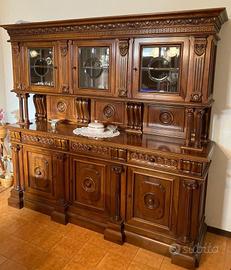 Salotto / Sala da pranzo stile neo-rinascimentale