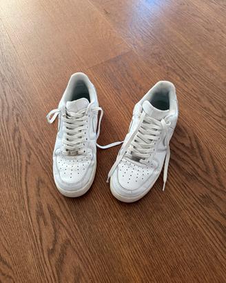Scarpe nike Air force one bianche 45