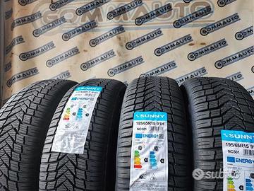 4 pneumatici nuovi 195 65 15 Sunny 4 stagioni
