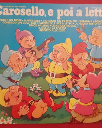 Carosello, e poi a letto lp vinile 33giri raro1975
