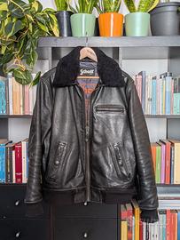 Schott NYC LC1380 - Giacca Pelle Collo Montone