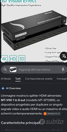 Splitter HDMI 1in 8out