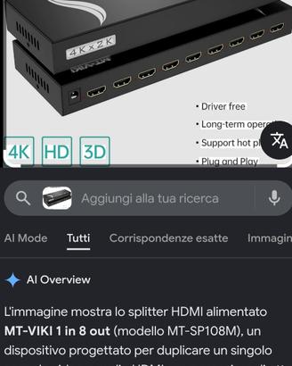Splitter HDMI 1in 8out