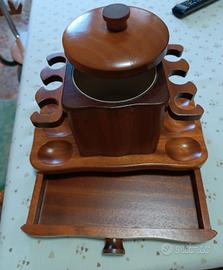 porta pipe nuovo in ciliegio 