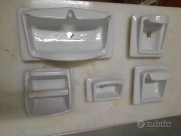 Set porta sapone da incasso