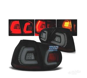 FANALI VOLKSWAGEN VW GOLF 5 03-09 BAR LED NERO FUM