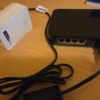 POWERLINE NETGEAR  4 CONNESSIONI LAN
