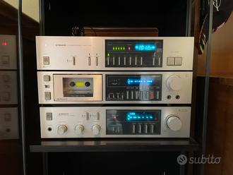 Rack steteo Pioneer anni 80 Blue series  			