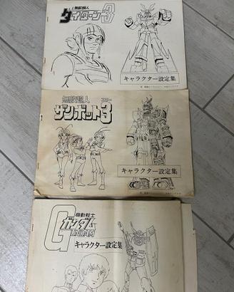 Lotto Setting Settei Gundam Daitarn 3 Zambot 3 80