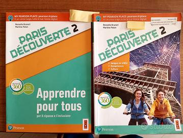 PARIS DÉCOUVERTE 2 libro francese seconda media 