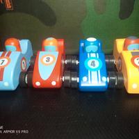 MACCHININA F1 SEVI TRUDI LEGNO COLORI ASS.TI