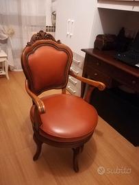 Poltrona in legno