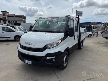 Iveco daily 35-140 doppia cabina 6 1 cassone fisso