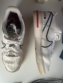 Nike Air Force 1 Low React D/MS/X Bianco Nero