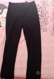 Pantalone elasticizzato Tg SM nero 