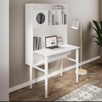 Scrivania con libreria