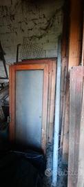 Finestre in legno douglas con doppi vetri