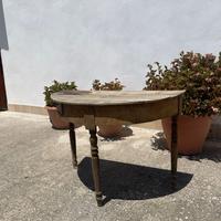 Mezzo tavolo antiquariato siciliano