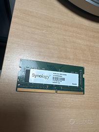 Synology 4gb ecc ddr4 Ram originale