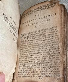 Libro antico Le favole di Esopo  1887 in latino