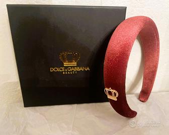 Cerchietto gioiello DOLCE&GABBANA rosa scuro
