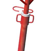 18x PUNTELLO A PIASTRA 3,00/5,00 MT – ALTA PORTATA