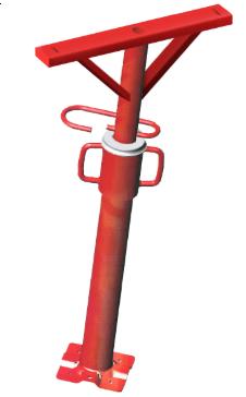 18x PUNTELLO A PIASTRA 3,00/5,00 MT – ALTA PORTATA