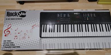  SI VENDE  TASTIERA ROCK JAM CON TUTTO COMPRESO