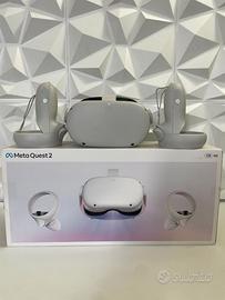 Meta Quest 2 128 GB Visore realta Virtuale oculus