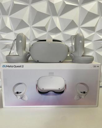 Meta Quest 2 128 GB Visore realta Virtuale oculus