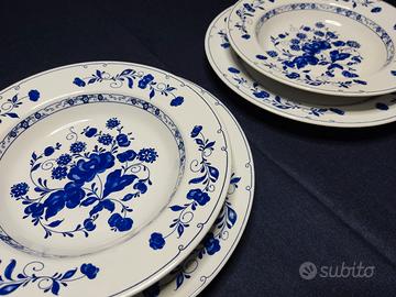 Piatti in Porcellana Cipa Italia 4 pezzi Vintage