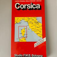 Carta stradale Corsica Studio F.M.B.