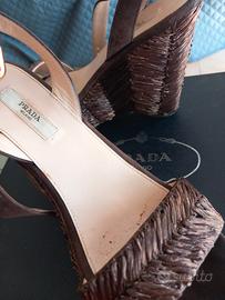 sandali tacco alto PRADA 
