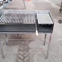 Griglia Barbecue Artigianale in Acciaio Inox