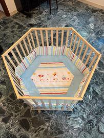 Box Esagonale per Bambini e Neonati Regolabile