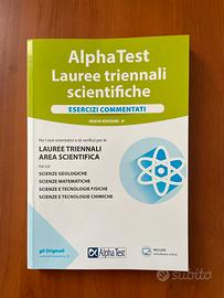 Libro AlphaTest Lauree triennali scientifiche